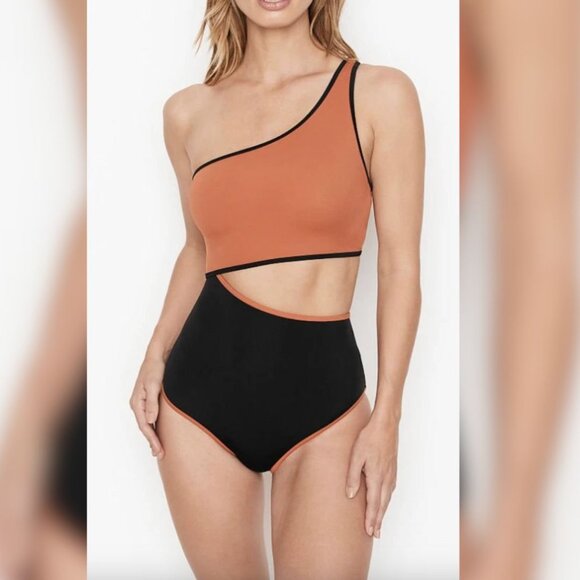 Victoria Secret One Shoulder Swim Suit - Picture 1 of 7